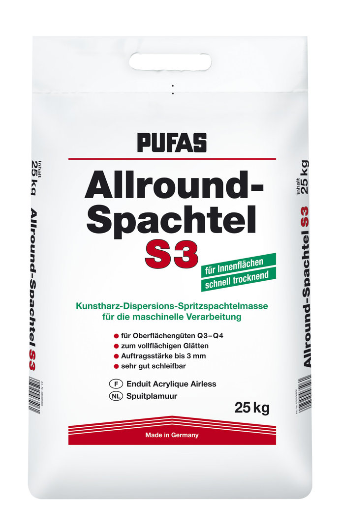 PUFAS Allround-Spachtel S3