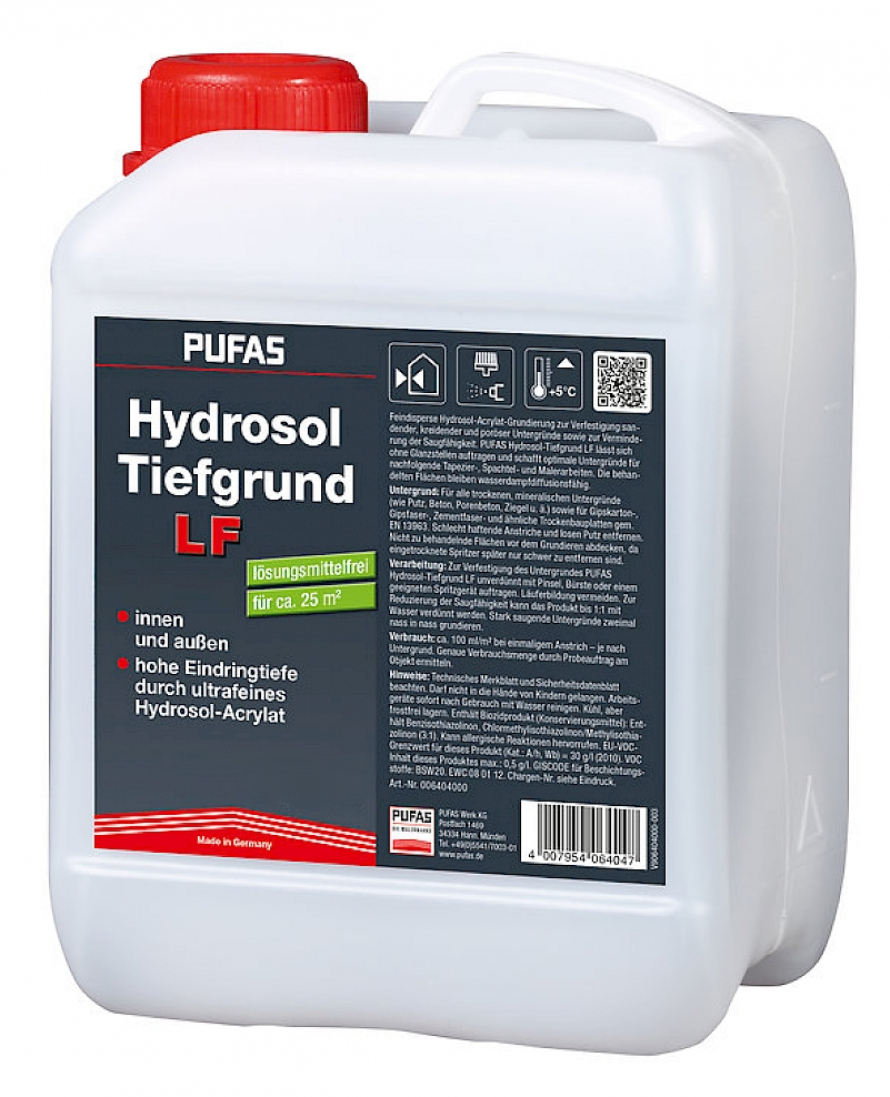 PUFAS Tiefengrund LF Hydrosol-Acrylat