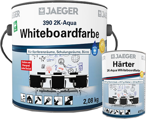 Jaeger 2K-Aqua Whiteboardfarbe