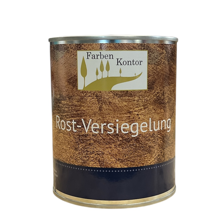 Kontor Rosteffekt Rostwand Rostversiegelung Versiegelung für Rostoptik 0,75L