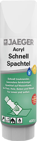 Jaeger Acryl Schnellspachtel (Kartusche)