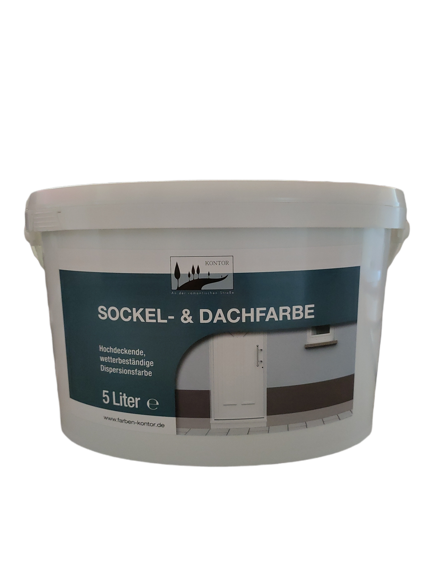 Kontor Dach und Sockelfarbe 5L