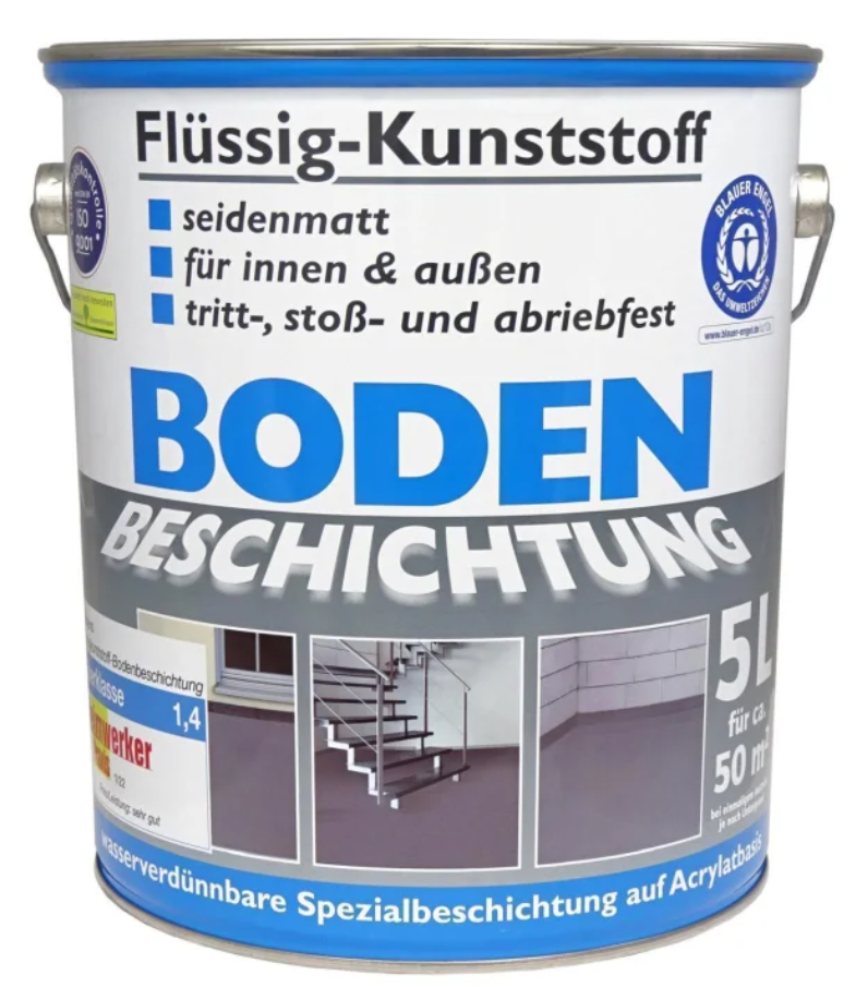 Wilckens Flüssig-Kunststoff Bodenbeschichtung Spezialbeschichtung auf Acrylbasis