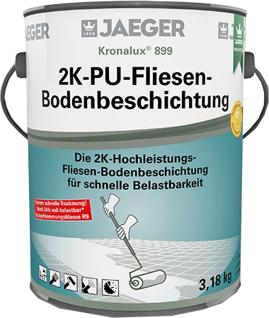 Jaeger Kronalux® 2K-PU-Fliesenboden-Beschichtung