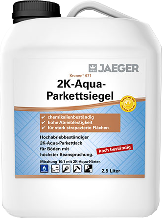 Jaeger Kronen® 2 K-Aqua-Parkettsiegel