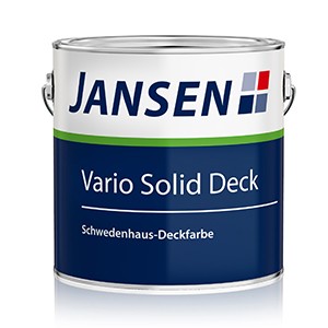 Jansen Vario Solid Deck Schwedenhaus Deckfarbe