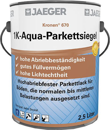 Jaeger Kronen® 1 K-Aqua-Parkettsiegel