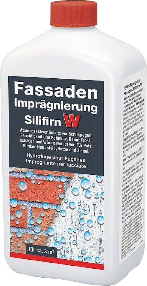 silifirnw_1 PUFAS Fassaden-Imprägnierung Silifirn W