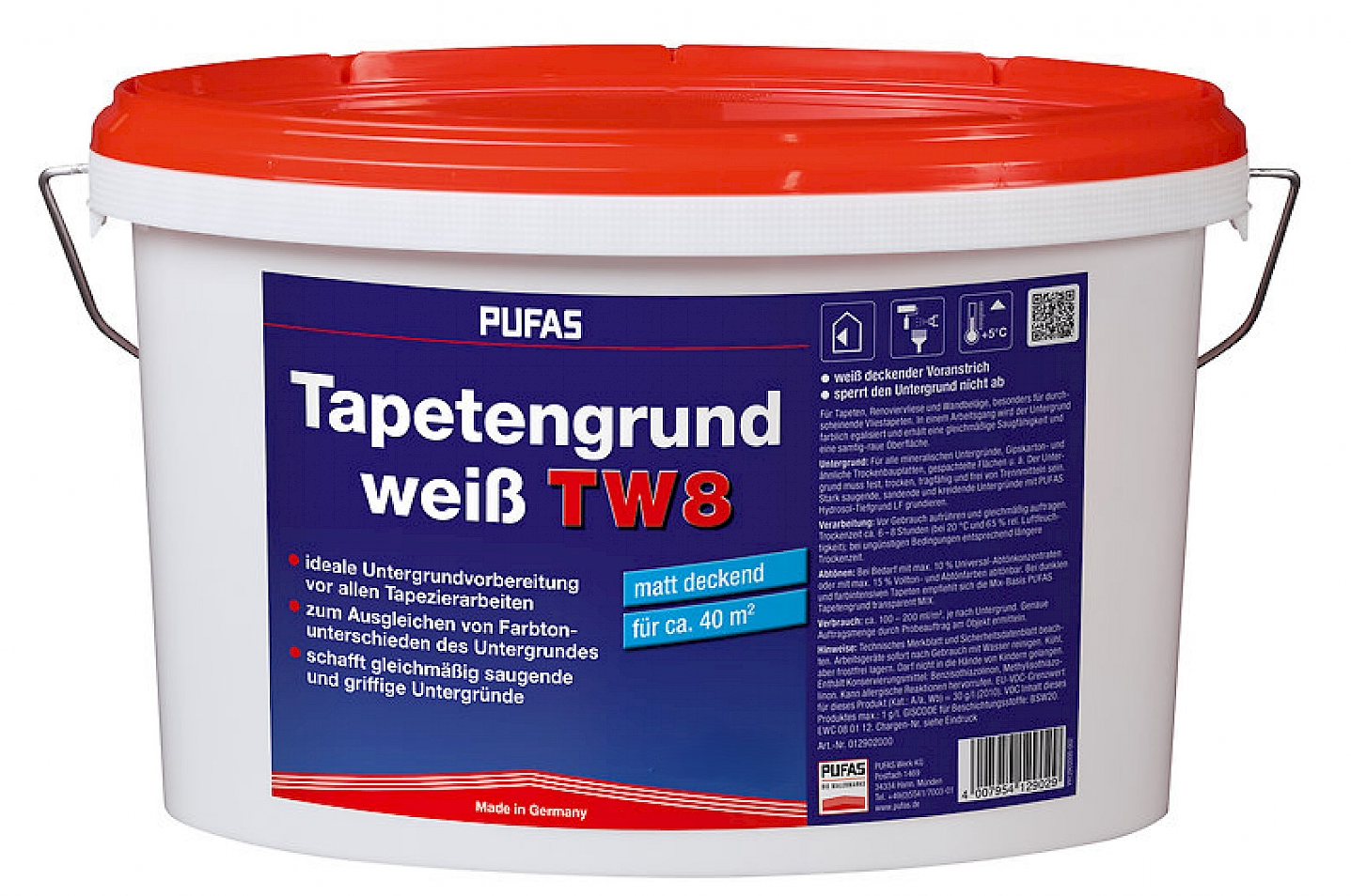 PUFAS Tapetengrund TW8