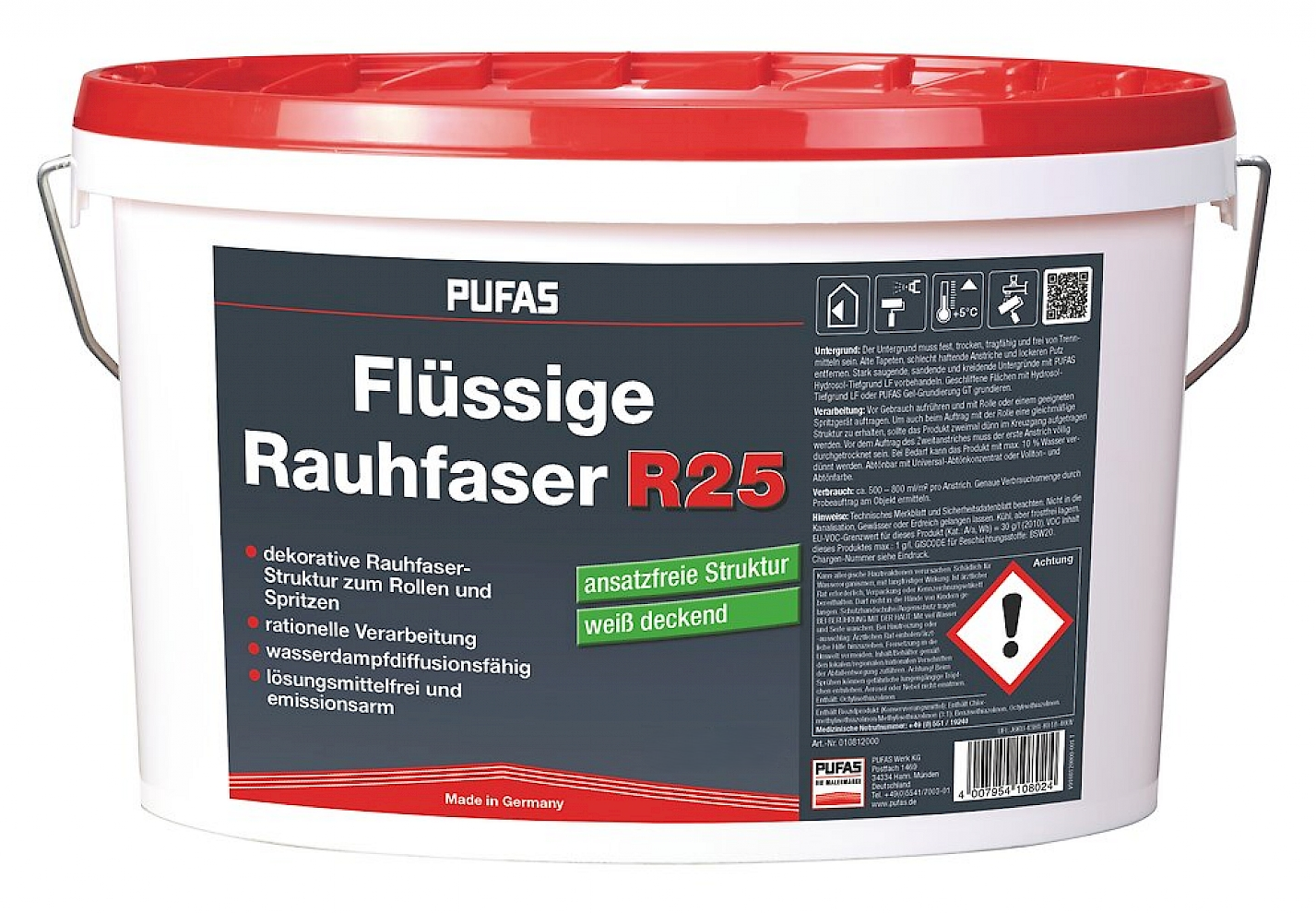 PUFAS Flüssige Rauhfaser