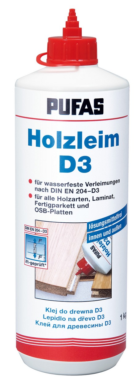 PUFAS Holzleim D3