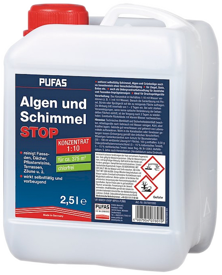 PUFAS Algen- und Schimmel-STOP - Konzentrat