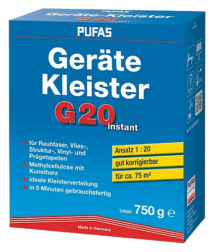 PUFAS MC Gerätekleister G20 instant