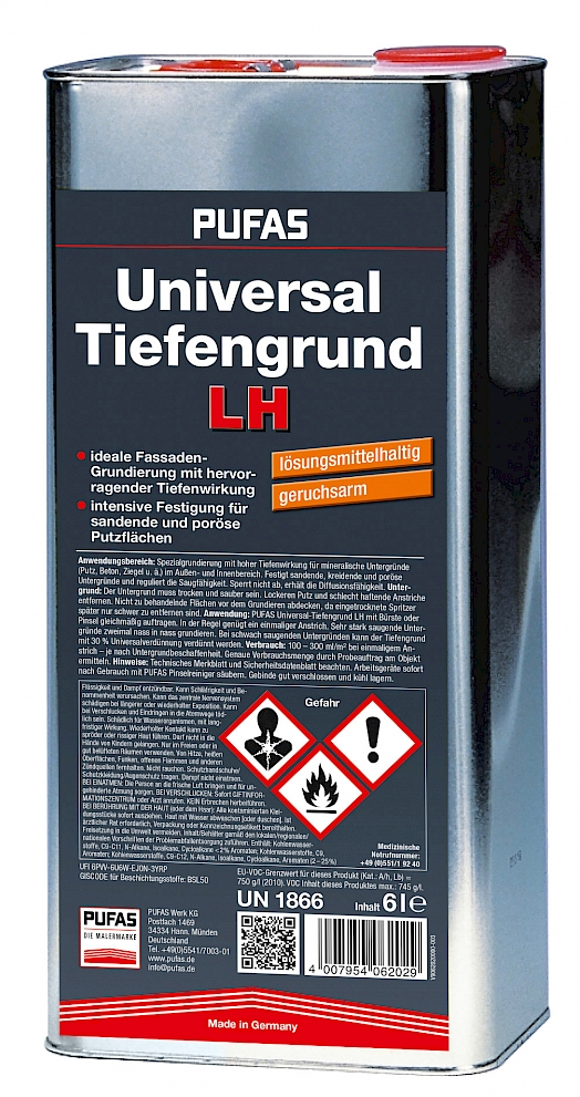 PUFAS Universal-Tiefengrund LH