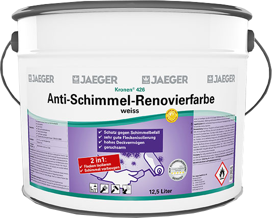 Jaeger Kronen® Anti-Schimmel-Renovierfarbe