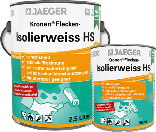 Jaeger Kronen® Flecken-Isolierweiß HS