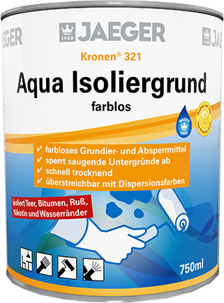 Jaeger Kronen® Aqua Isoliergrund farblos