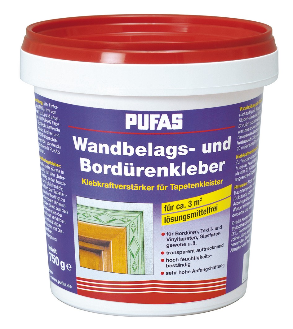 PUFAS Wandbelags- und Bordürenkleber BW plus