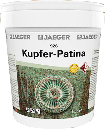 Jaeger Kupfer-Patina Kupfer