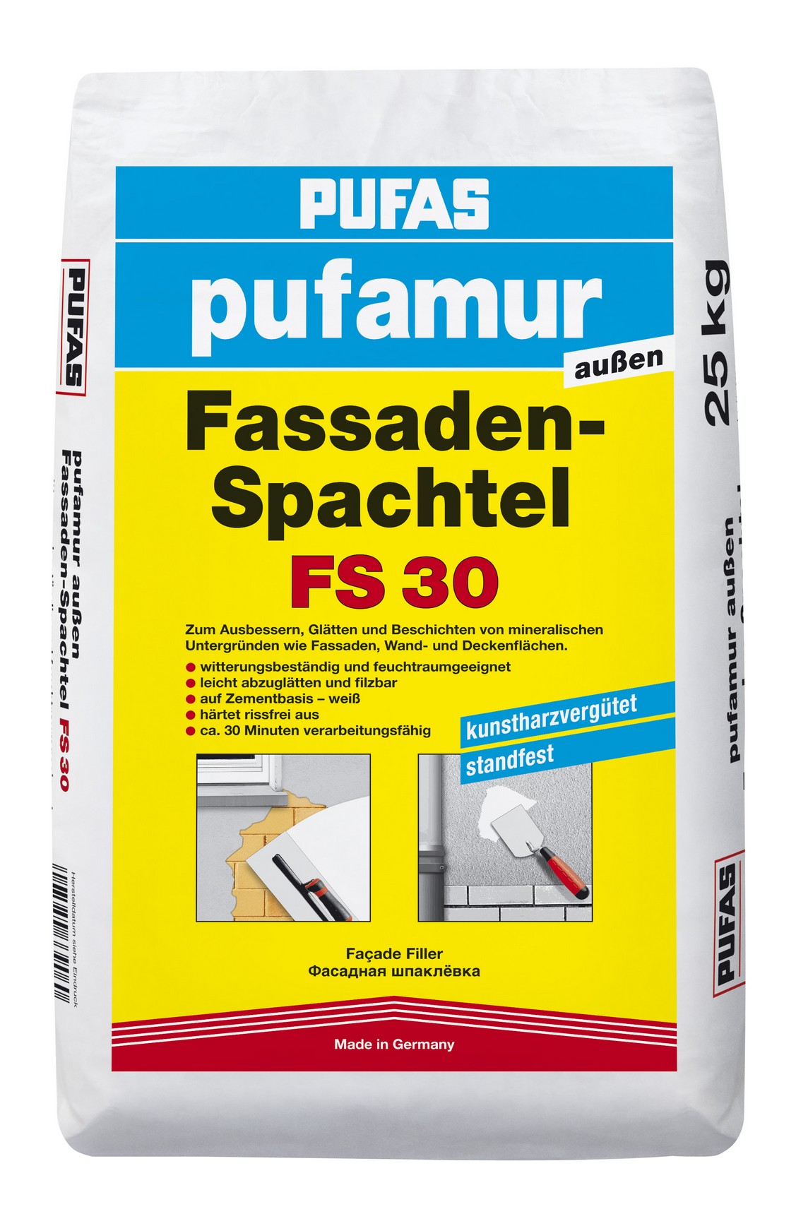 PUFAS pufamur außen Fassaden-Spachtel FS30