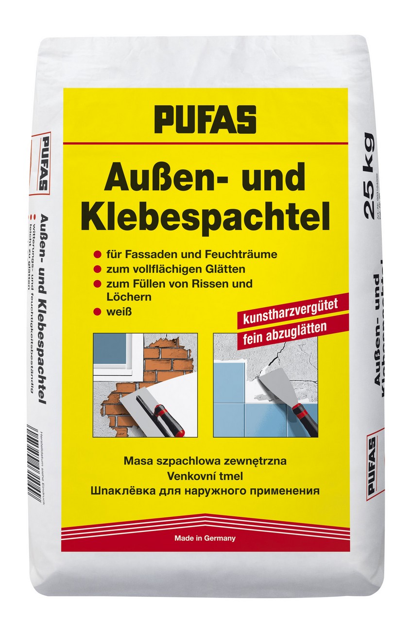 PUFAS Außen- und Klebespachtel