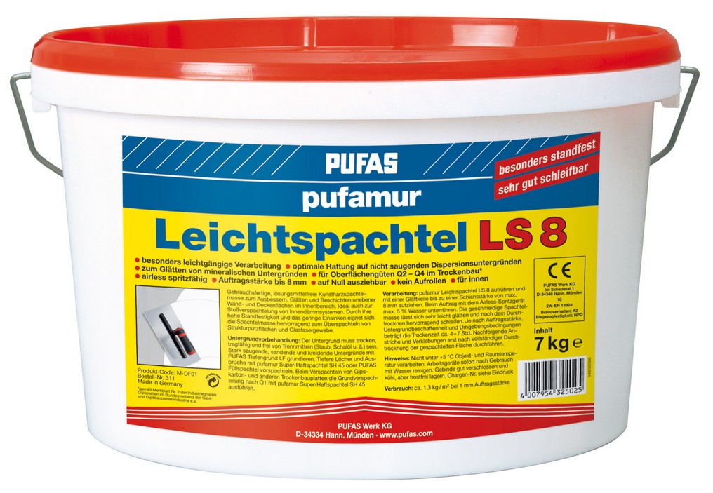PUFAS pufamur Leichtspachtel LS8