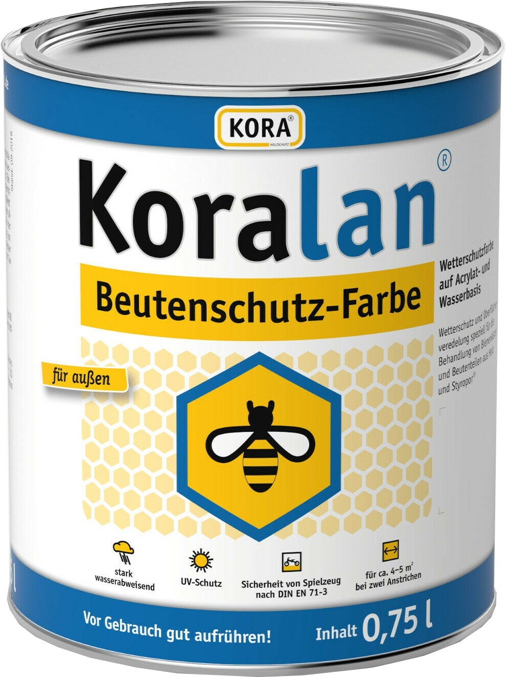 Kora Koralan Beutenschutz-Farbe