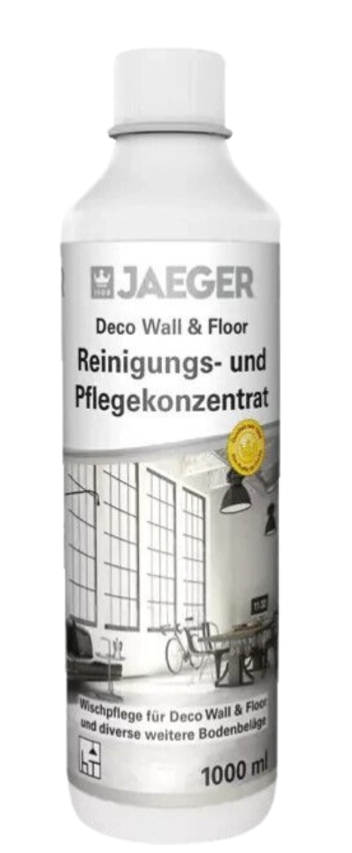Jaeger Deco Wall & Floor Reinigungs- und Pflegekonzentrat 084 für Mikrozement 1L