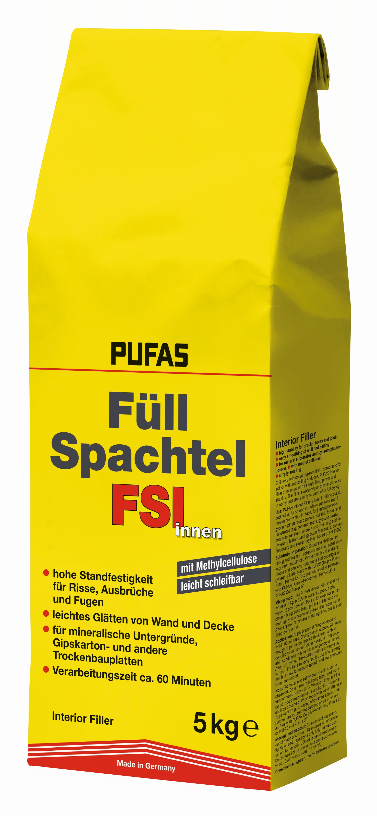 PUFAS Füllspachtel innen